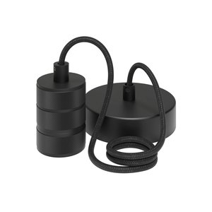 Calex Calex Cord Set - E27 - 1,5 meter - Matt Schwarz Calex Cord Set - E27 - 1,5 meter - Matt Schwarz