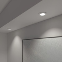 Calex Calex Smart LED Einbaustrahler Halo - Weiß - 6.5W - RGB+CCT - Ø94 cm