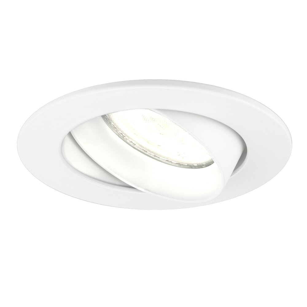 Ledvion Dimmbare LED Einbaustrahler Weiß - Rio - 3W - 4000K - ø85mm