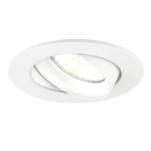 Ledvion Dimmbare LED Einbaustrahler Weiß - Rio - 5W - 4000K - ø85mm Dimmbare LED Einbaustrahler Weiß - Rio - 5W - 4000K - ø85mm