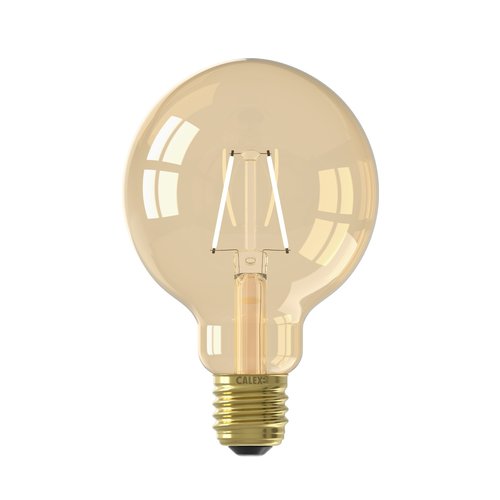 Calex Calex Globe LED Lampe Warm Ø95 - E27 - 136 Lm - Gold