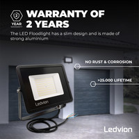 Ledvion Samsung LED Fluter 100W - 10.690 Lumen - 6500K