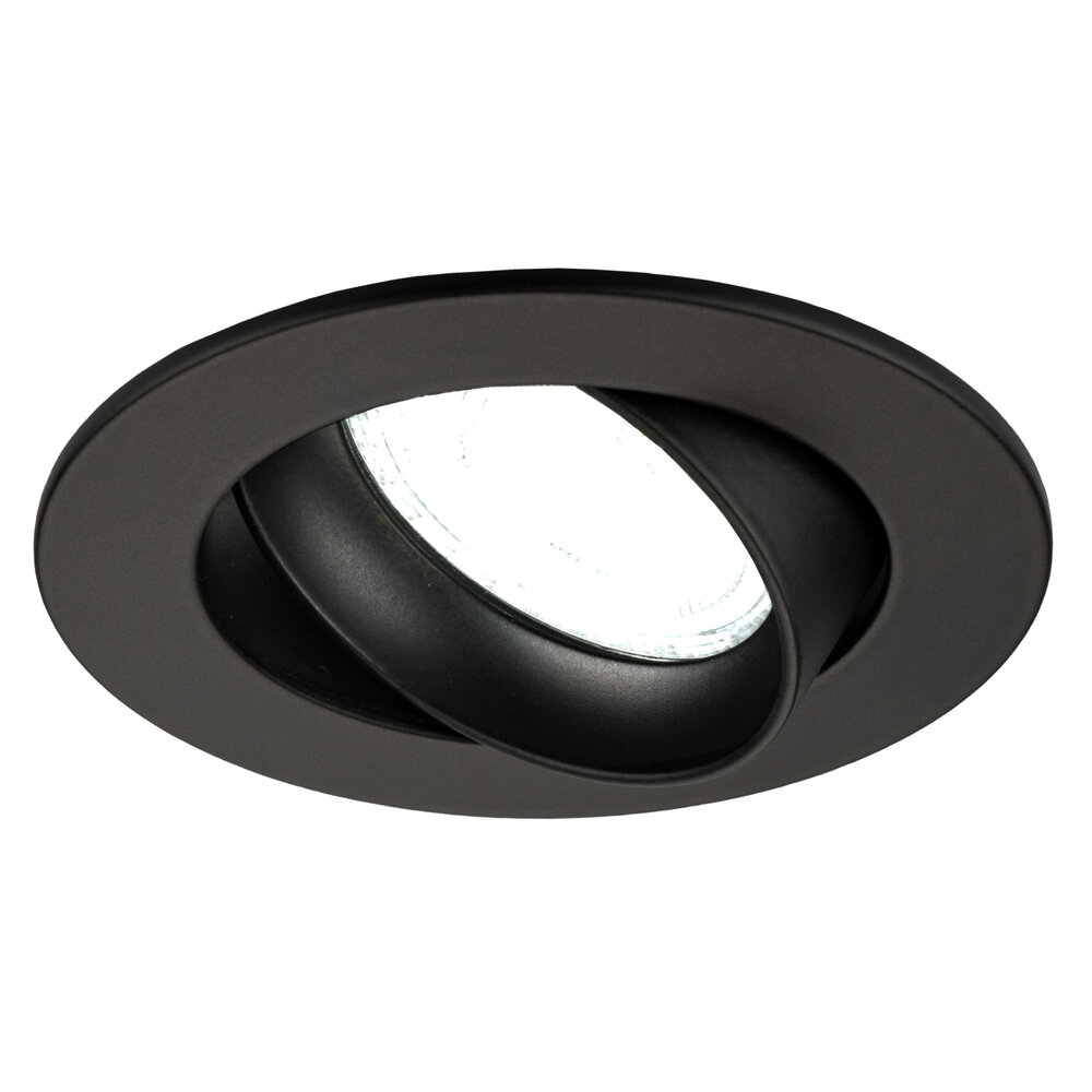 Ledvion Dimmbare LED Einbaustrahler Schwarz - Rio - 3W - 6500K - ø85mm
