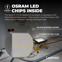 Ledvion Osram LED Baustrahler 50W - 120lm/W - 6000 Lumen - 6500K