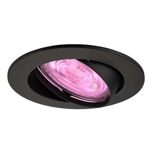 Ledvion Smart LED Einbaustrahler Schwarz - Amsterdam - Smart WiFi - Dimmbar - RGBWW Smart LED Einbaustrahler Schwarz - Amsterdam - Smart WiFi - Dimmbar - RGBWW