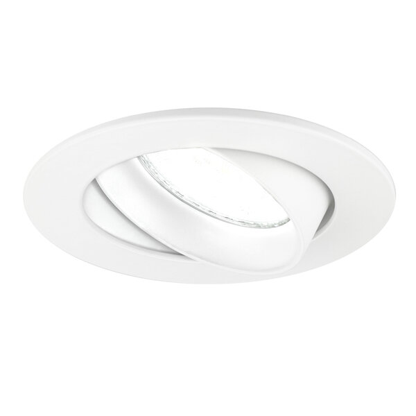 Ledvion Dimmbare LED Einbaustrahler Weiß - Rio - 3W - 6500K - ø85mm