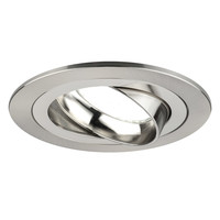 Ledvion Dimmbare LED Einbaustrahler Edelstahl - Tokyo - 5W - 6500K - ø92mm