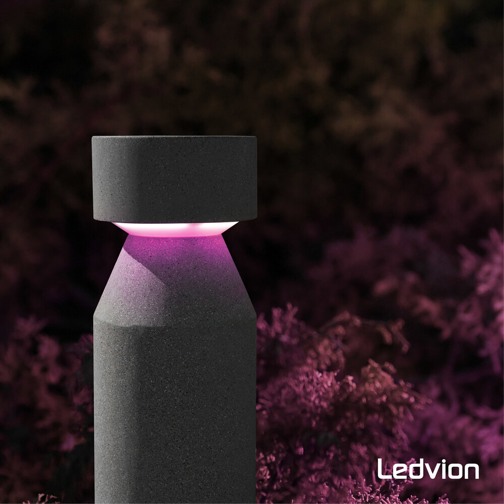 Ledvion Smart RGB+CCT E27 LED Lampe Dimmbar - Bluetooth Mesh  - 9.4W