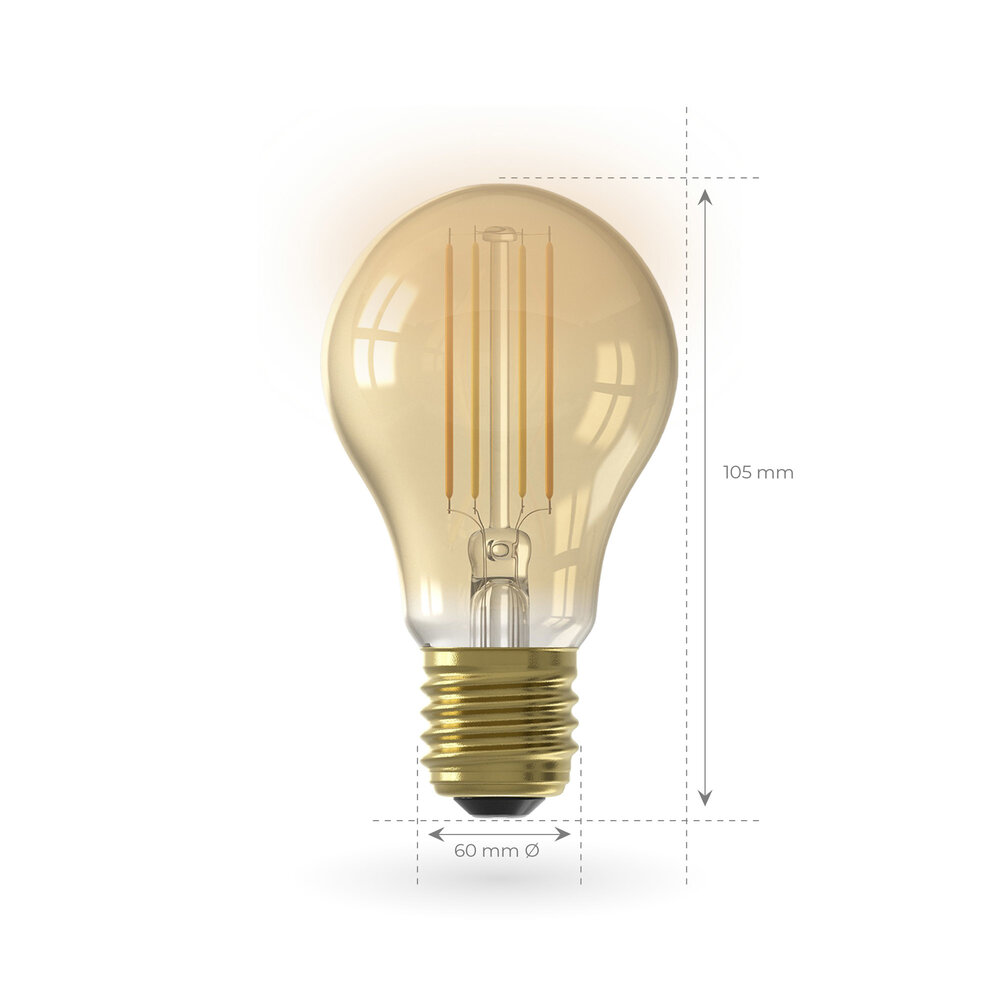 Ledvion Smart CCT E27 LED Lampe Dimmbar - Bluetooth Mesh  - 7W