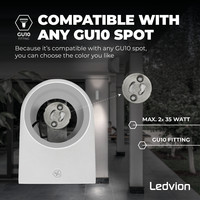 LED Wandleuchte - Douglas Weiß Ledvion LED Wandleuchte - Douglas Weiß
