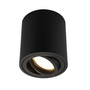 Ledvion Dimmbare LED Aufbaustrahle - Rund - Schwarz - 5W - 2700K - Kippbar - IP20 Dimmbare LED Aufbaustrahle - Rund - Schwarz - 5W - 2700K - Kippbar - IP20