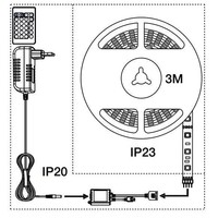 3M LED Streifen RGB - Dimmbar - Plug & Play Nordlux 3M LED Streifen RGB - Dimmbar - Plug & Play