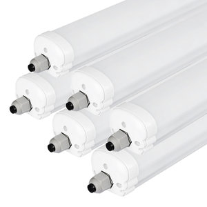 V-TAC 6-Pack LED Feuchtraumleuchten IP65 - 120 cm - 36W - 2880 Lumen - 6400K - Verlinkbar 6-Pack LED Feuchtraumleuchten IP65 - 120 cm - 36W - 2880 Lumen - 6400K - Verlinkbar