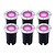 6x Smart LED Bodeneinbaustrahler Rund - IP67 - 4,9W - RGB+CCT - 1m Kabel