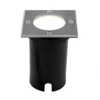 Ledvion LED Bodeneinbaustrahler Quadrat - IP67 - 3W - 4000K - 1m Kabel