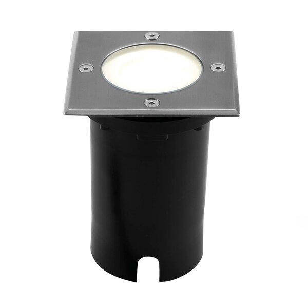 Ledvion LED Bodeneinbaustrahler Quadrat - IP67 - 3W - 4000K - 1m Kabel
