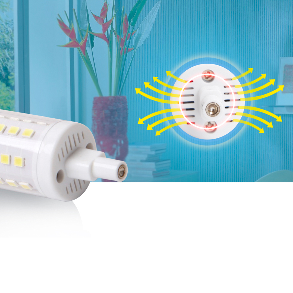 Beleuchtungonline R7S LED Lampe 78 mm - 5W - 500 Lumen - 3000K