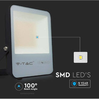 LED Fluter 50W - 185 Lm/W - IP65 - 4000K - 5 Jahre Garantie V-TAC LED Fluter 50W - 185 Lm/W - IP65 - 4000K - 5 Jahre Garantie