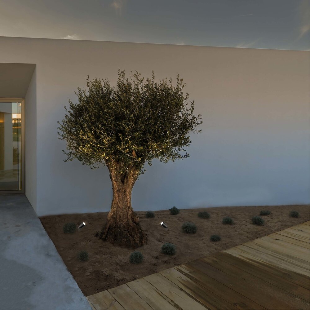 Ledvion 9x LED Gartenstrahler  - IP65 - 3W - 4000K - 1M Kabel - Schwarz