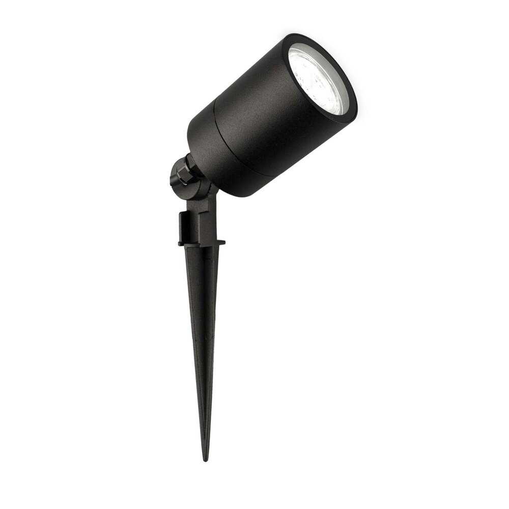 Ledvion LED Gartenstrahler  - IP65 - 5W - 6500K - 1M Kabel - Schwarz