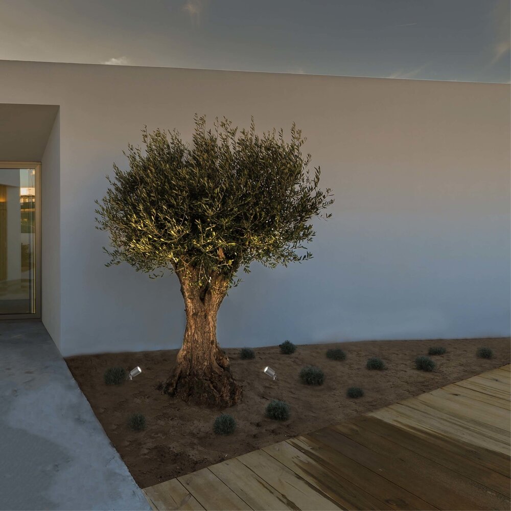 Ledvion 9x LED Gartenstrahler - IP65 - 3W - 4000K - 2M Kabel - Anthrazit