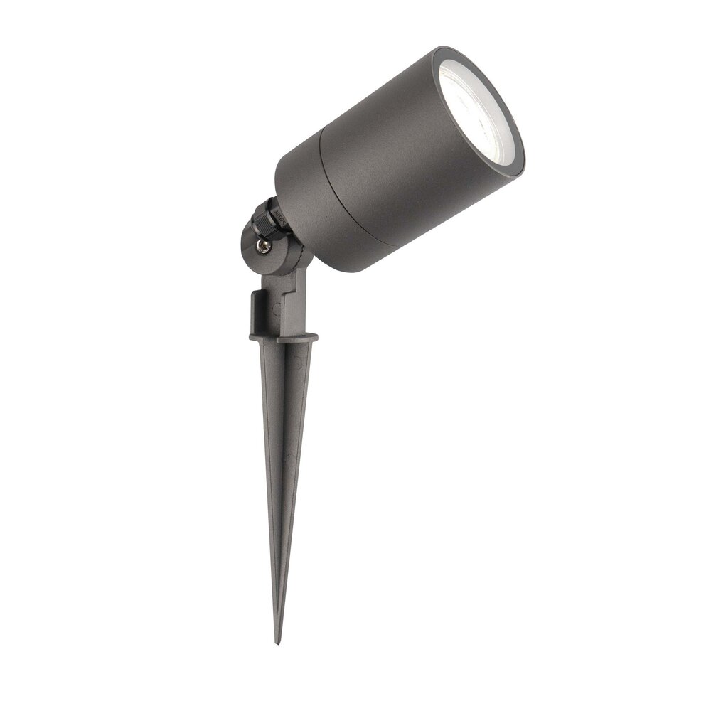 Ledvion LED Gartenstrahler - IP65 - 3W - 6500K - 2M Kabel - Anthrazit