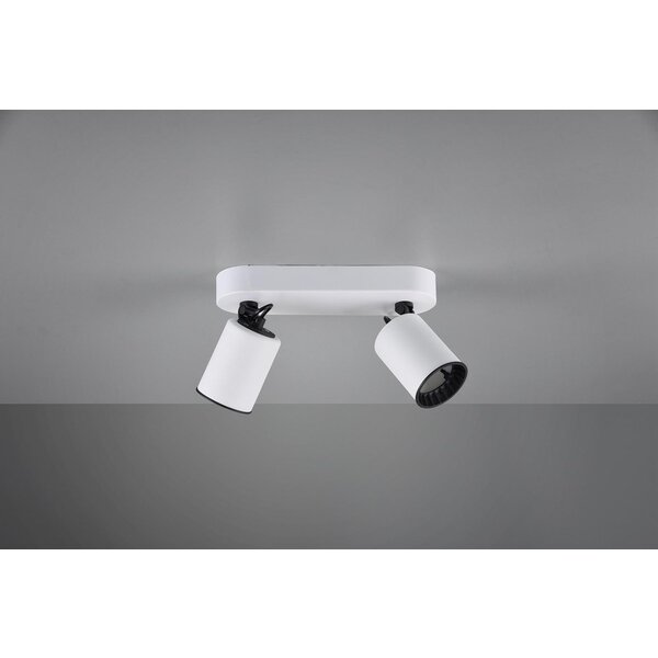 Trio Leuchten LED Deckenstrahler Pago Duo - Neigbar - GU10-Fassung - Weiss