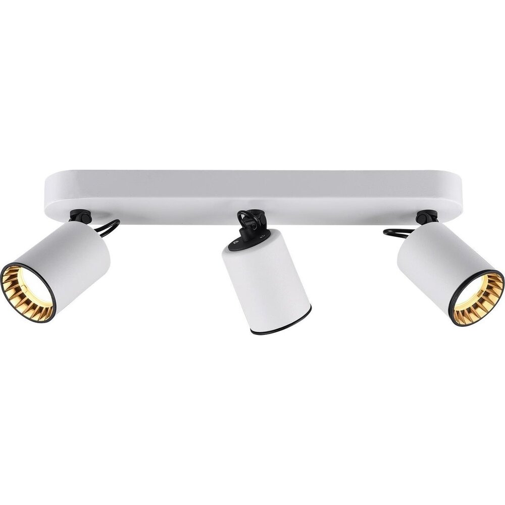 LED Deckenstrahler Pago - Weiss - Trio - Neigbar GU10-Fassung