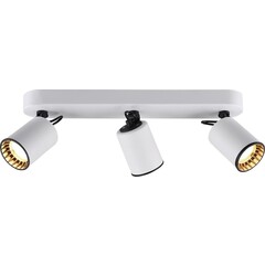 LED Deckenstrahler Pago Trio - Neigbar - GU10-Fassung - Weiss