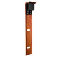 Niko Aussensteckdose Garten - Braun - 1 Steckdose – 2 Kabelverschraubungen – IP55 - 65cm Niko Niko Aussensteckdose Garten - Braun - 1 Steckdose – 2 Kabelverschraubungen – IP55 - 65cm