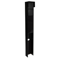Niko Aussensteckdose Pro+ mit Niko Schaltmaterial - 2 Steckdose – 1 Kabelverschraubung – IP55 - 65cm