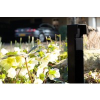 Niko Aussensteckdose Pro+ mit Niko Schaltmaterial - 2 Steckdose – 1 Kabelverschraubung – IP55 - 65cm