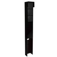Niko Aussensteckdose Pro+ mit Niko Schaltmaterial - 3 Steckdose – 2 Kabelverschraubung – IP55 - 65cm