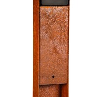 Niko Aussensteckdose Garten Pro+ Braun - 1 Steckdose – 1 Kabelverschraubung – IP55 - 65cm Niko Niko Aussensteckdose Garten Pro+ Braun - 1 Steckdose – 1 Kabelverschraubung – IP55 - 65cm