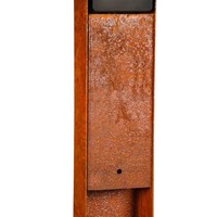 Niko Aussensteckdose Pro+ mit Niko Schaltmaterial - Braun - 2 Steckdose – 1 Kabelverschraubung – IP55 - 65cm