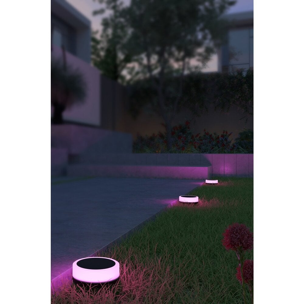 Calex 3x Calex Smart WLAN Gartenlampen Stehend - RGB - IP44 - Plug & Play