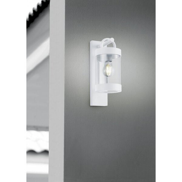 LED Wandleuchte mit Bewegungssensor - E27 Fassung - IP44 Sambesi Weiß