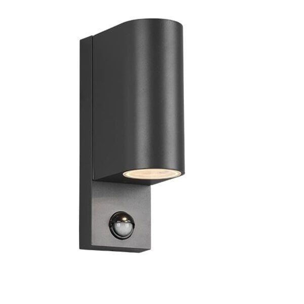 LED Wandleuchte IP44 Rund - mit - Sensor - GU10 - Fassung Beidseitig