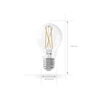 Ledvion Dimmbare E27 LED Lampe Filament - 7.5W - 2700K - 806 Lumen