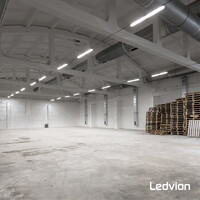 Ledvion LED Röhre 60CM - 6,3W - 6500K - 175 Lm/W - High Efficiency - Energieetikette C