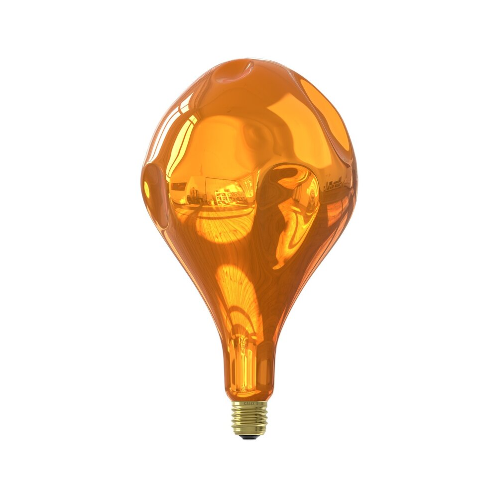 Calex Calex Organic Flamboyant Evo Deep Yellow Flex Filament - 220-240V - 150Lm - 6W - 1800K - E27 - Dimmbar