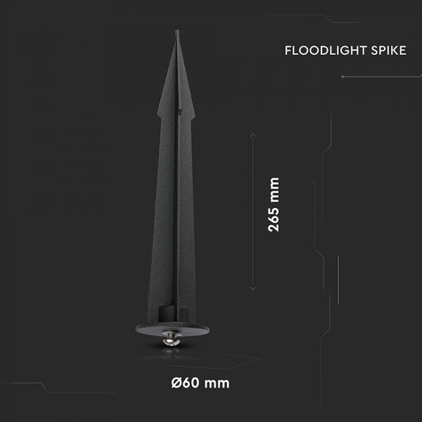 Beleuchtungonline Fluter Erdspieß - 26 CM