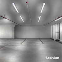 Ledvion LED Feuchtraumleuchten 120 cm - Samsung LED - IP65 - 36W - 144 lm/W - 6500K - Verlinkbar - 5 Jahre Garantie