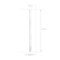 Ledvion 6-Pack LED Feuchtraumleuchten 150 cm - Samsung LED - IP65 - 48W - 140 lm/W - 4000K - Verlinkbar - 5 Jahre Garantie