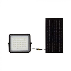 Solar LED Fluter - 800 lumen - 6400K - IP65 - 6000mah