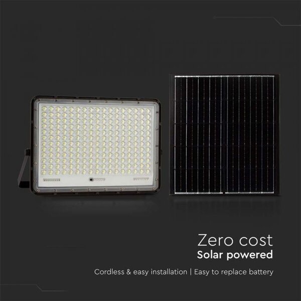 V-TAC Solar LED Fluter - 2600 lumen - 6400K - IP65 - 20000mAh