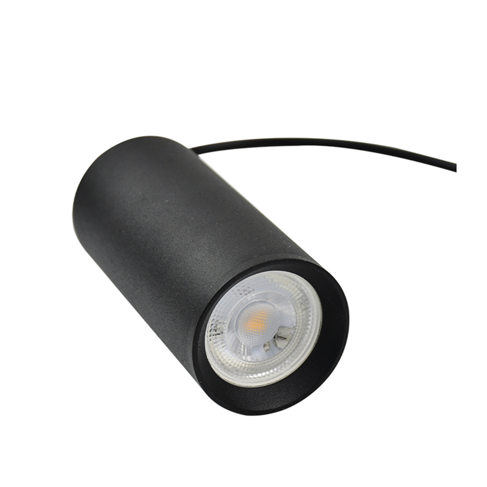 Beleuchtungonline LED Hängelampe - Schwarz - GU10 Fassung