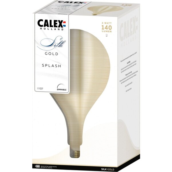 Calex Calex Lampe Gold Filament - E27 - 4W - 140 Lumen - 1800K