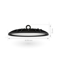 Ledvion LED Hallenstrahler 100W - Osram LED - 90° - 110Lm/W - 3000K - IP65 - 2 Jahre Garantie