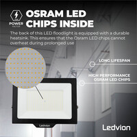 Ledvion Osram LED Fluter 150W – 18.000 Lumen – 4000K